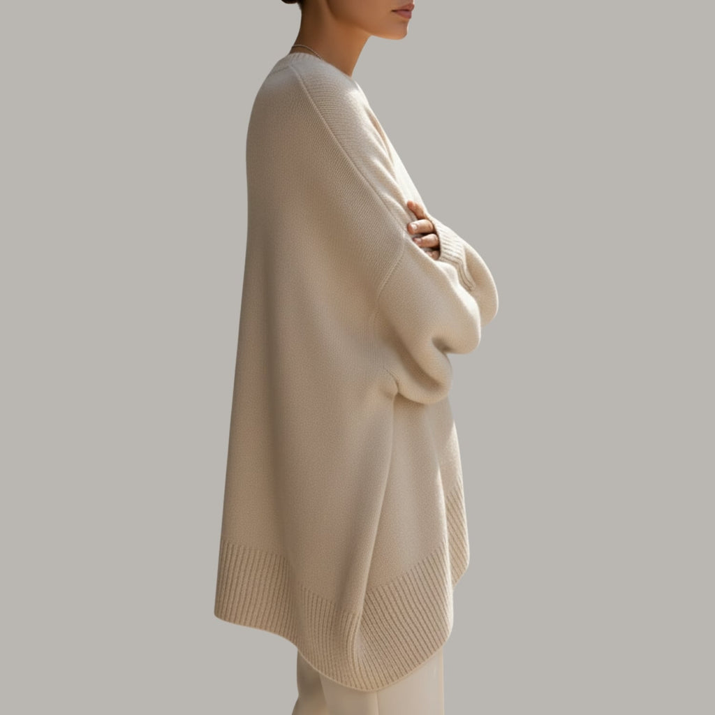 Bianca Women’s Knit Sweater – Soft Luxe Oversized Pullover