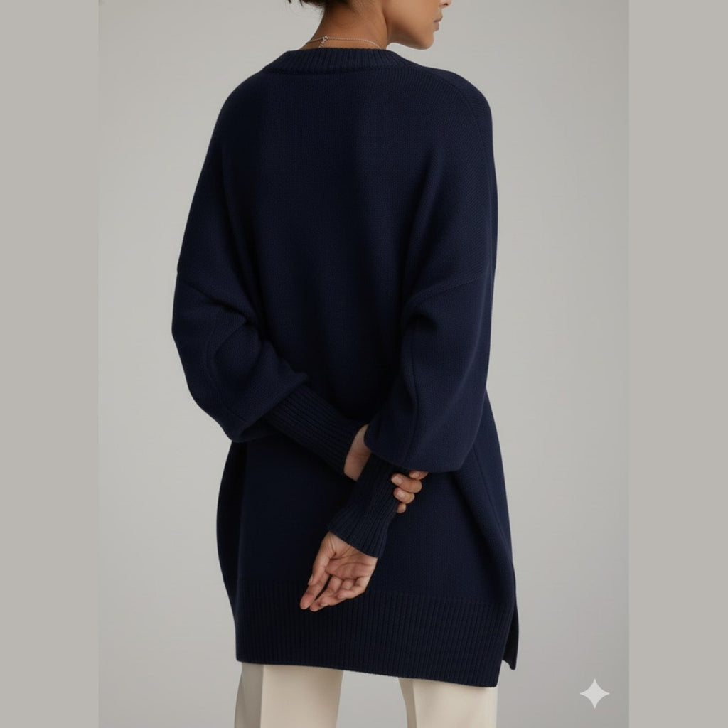 Bianca Women’s Knit Sweater – Soft Luxe Oversized Pullover