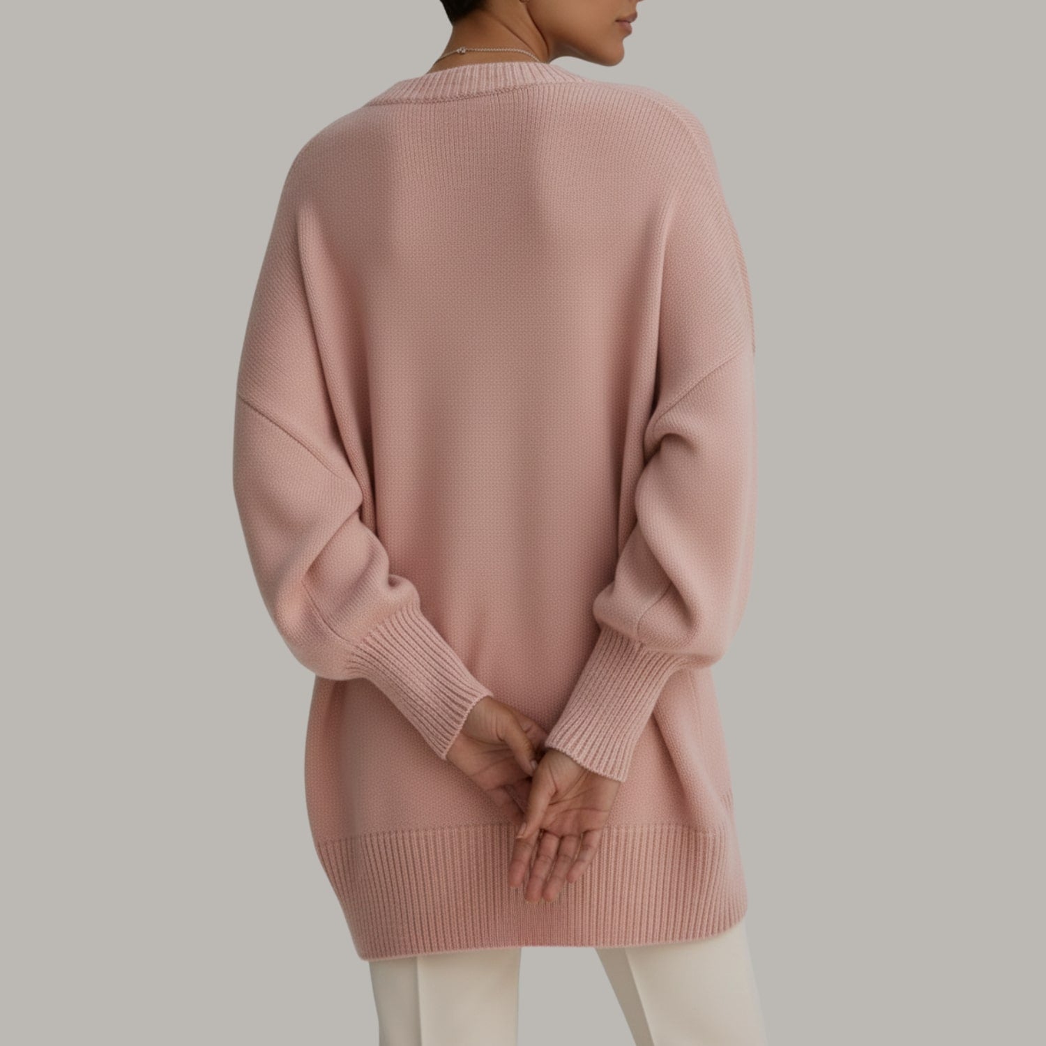 Bianca Women’s Knit Sweater – Soft Luxe Oversized Pullover