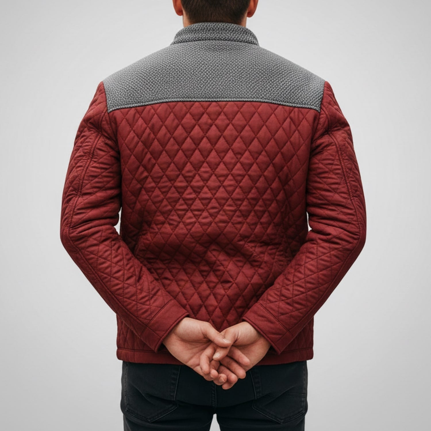 Gabriel Men’s Puffer Jacket – Lightweight Quilted Zip-Up Jacket