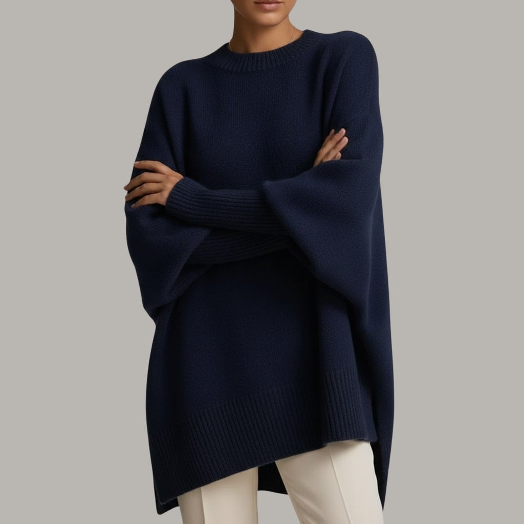 Bianca Women’s Knit Sweater – Soft Luxe Oversized Pullover