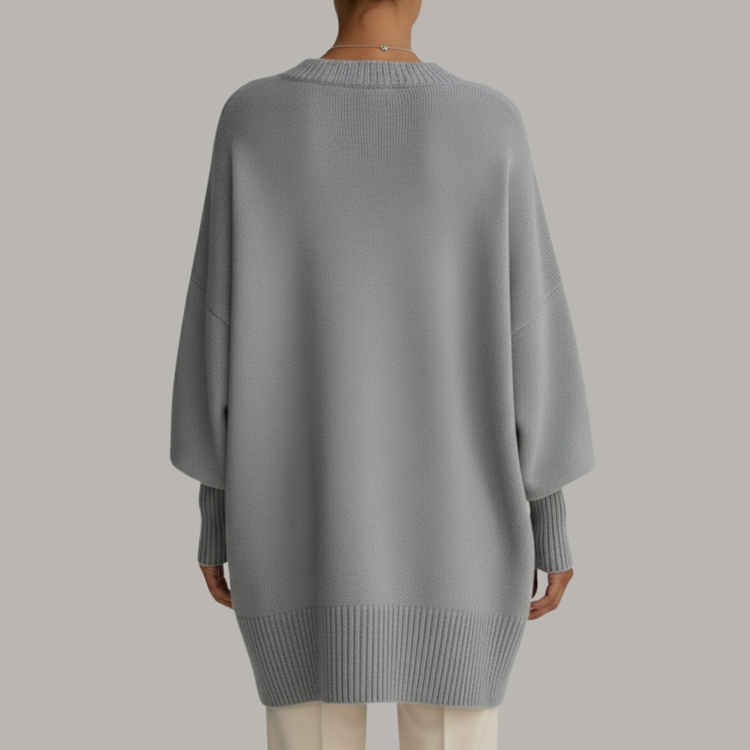 Bianca Women’s Knit Sweater – Soft Luxe Oversized Pullover