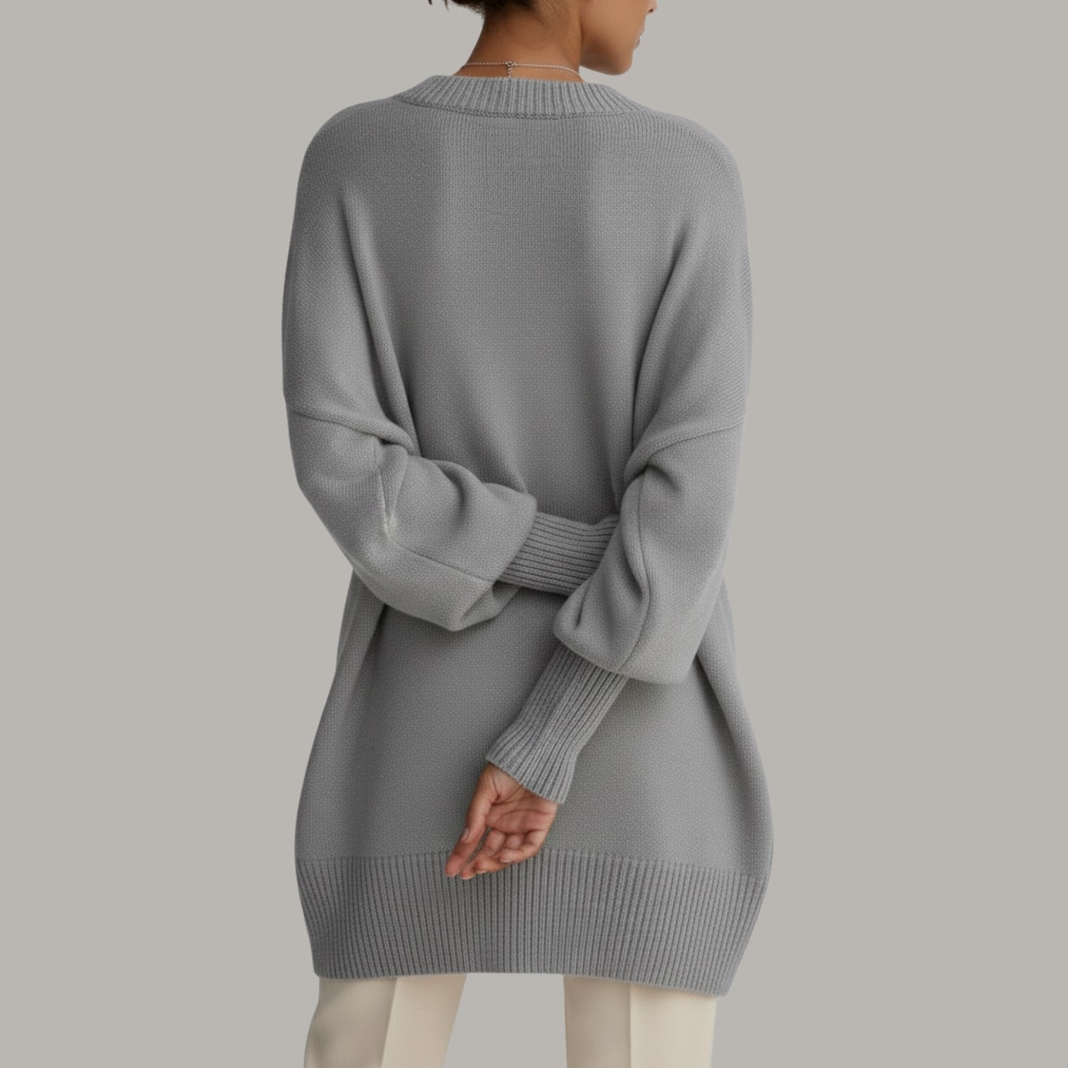 Bianca Women’s Knit Sweater – Soft Luxe Oversized Pullover