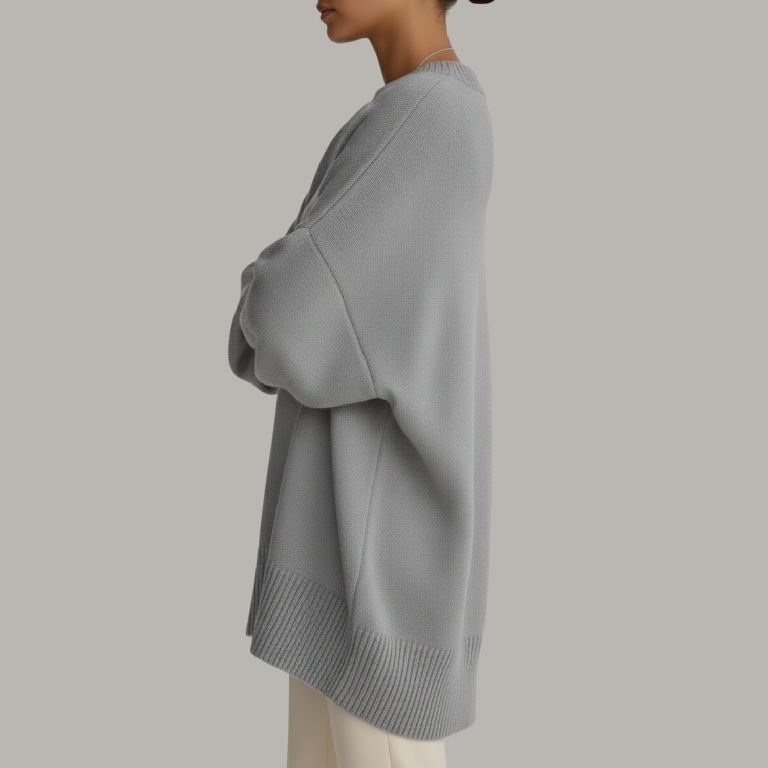 Bianca Women’s Knit Sweater – Soft Luxe Oversized Pullover