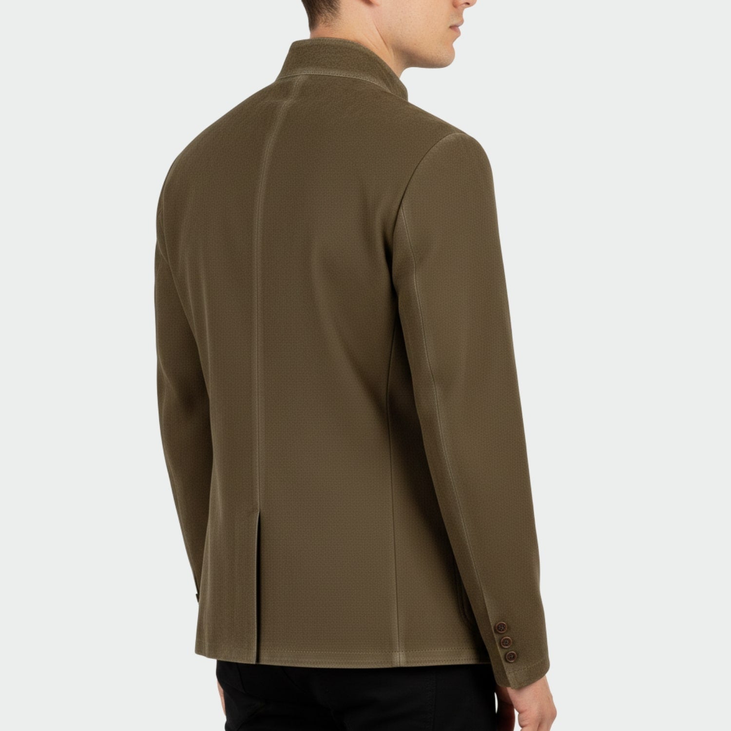 Clément Men’s Suede Jacket – Premium Suede Field Coat for Fall/Winter Layering