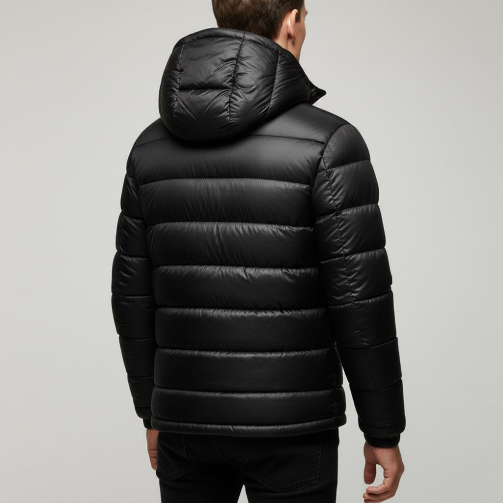 Luka Men’s Quilted Jacket – Cotton-Filled Insulated Winter Puffer Jacket
