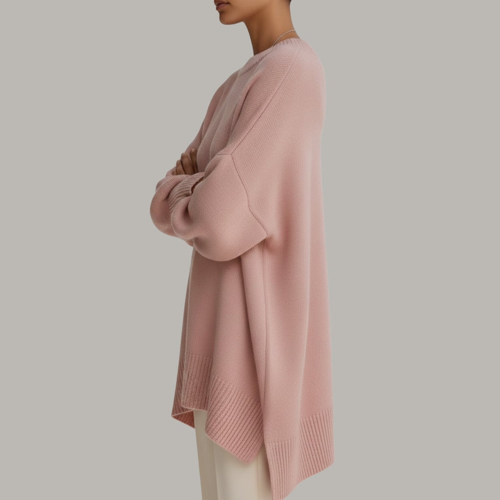 Bianca Women’s Knit Sweater – Soft Luxe Oversized Pullover