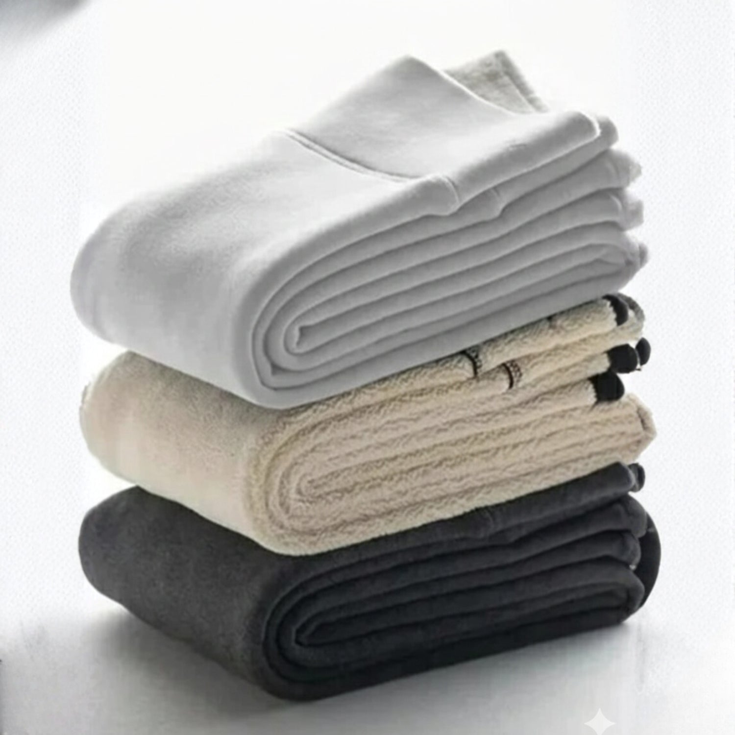 Ivana Women’s Fleece-Lined Leggings – Stretchy Winter Warmth Fleece-Lined Tights