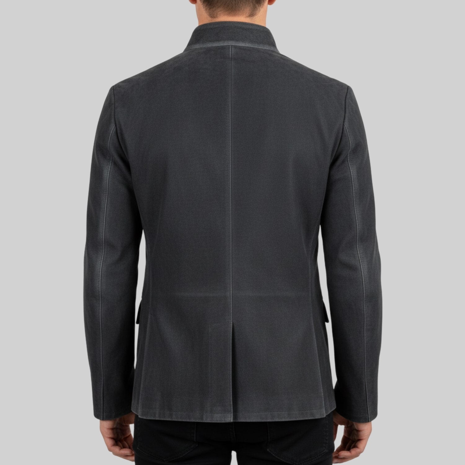 Clément Men’s Suede Jacket – Premium Suede Field Coat for Fall/Winter Layering