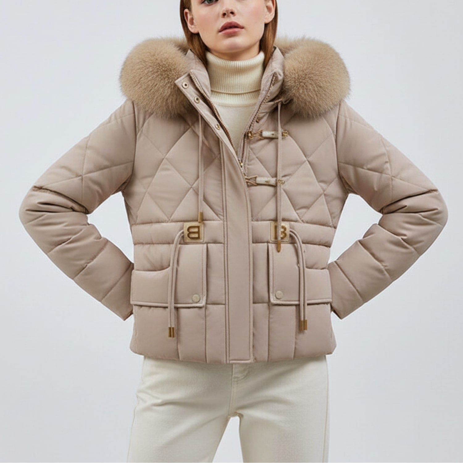Isla Women's Puffer Jacket – Insulated Thermal Quilted Winter Jacket