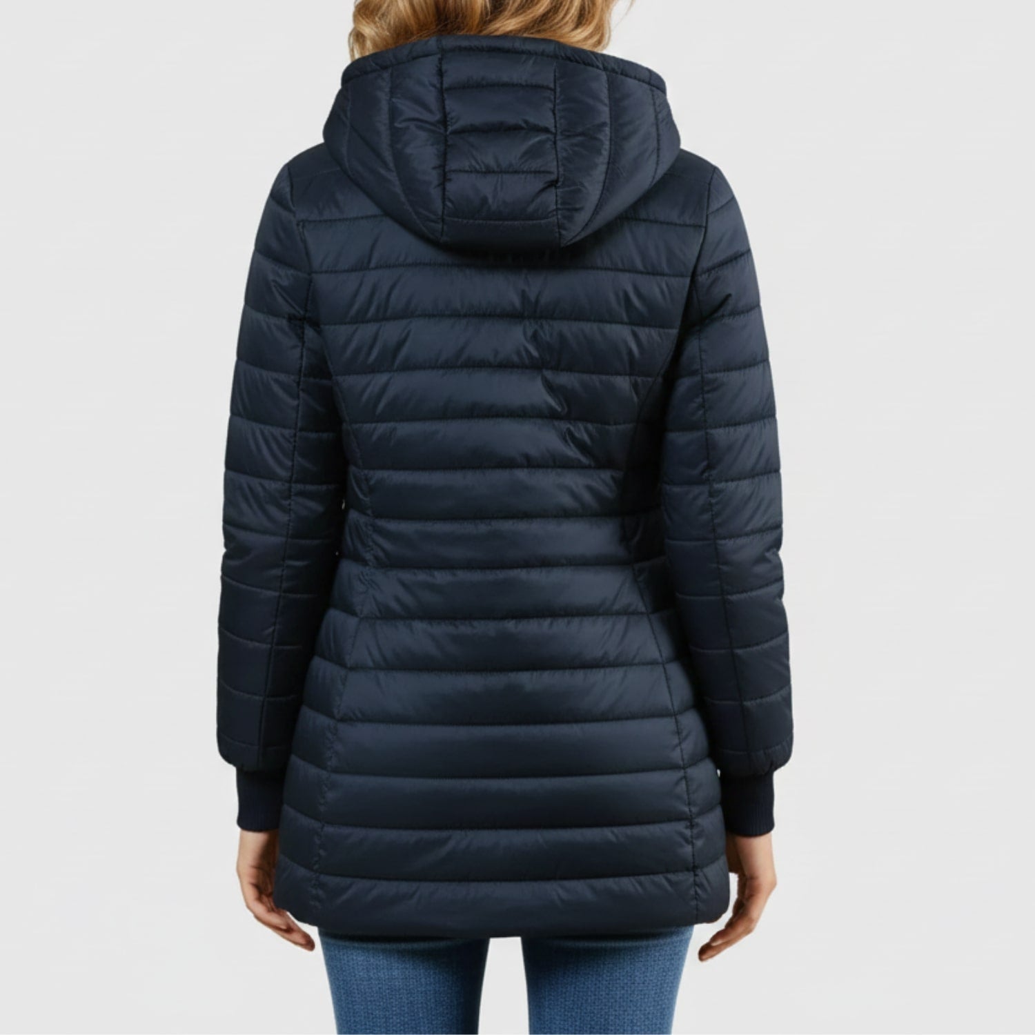Anastasia Women’s Puffer Jacket – Long Waterproof Quilted Coat for Winter Warmth