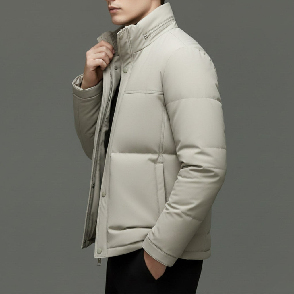 Dylan Men’s Down Jacket – High-Fill Insulated Puffer Jacket for Winter Warmth