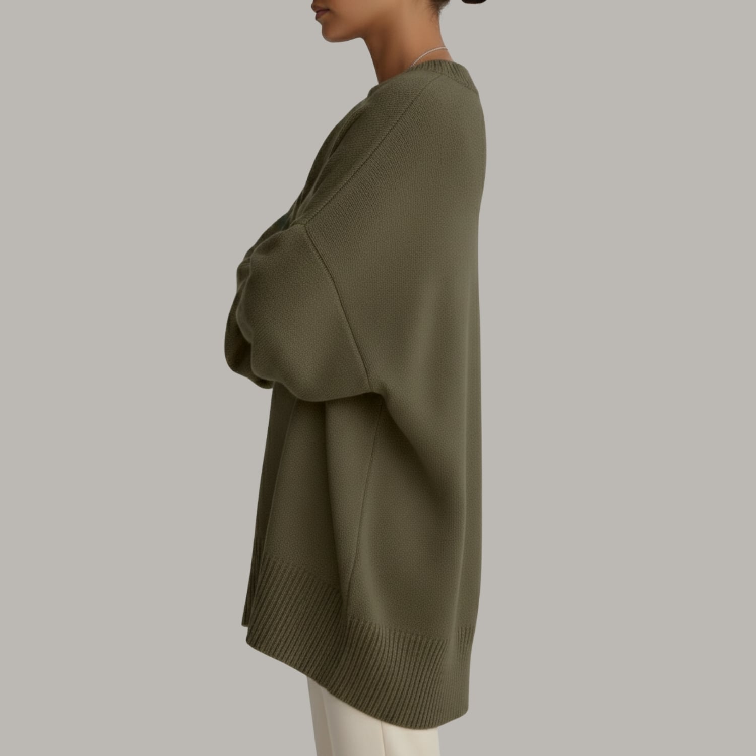 Bianca Women’s Knit Sweater – Soft Luxe Oversized Pullover