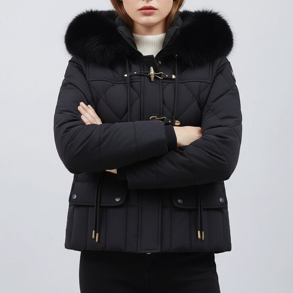 Isla Women's Puffer Jacket – Insulated Thermal Quilted Winter Jacket
