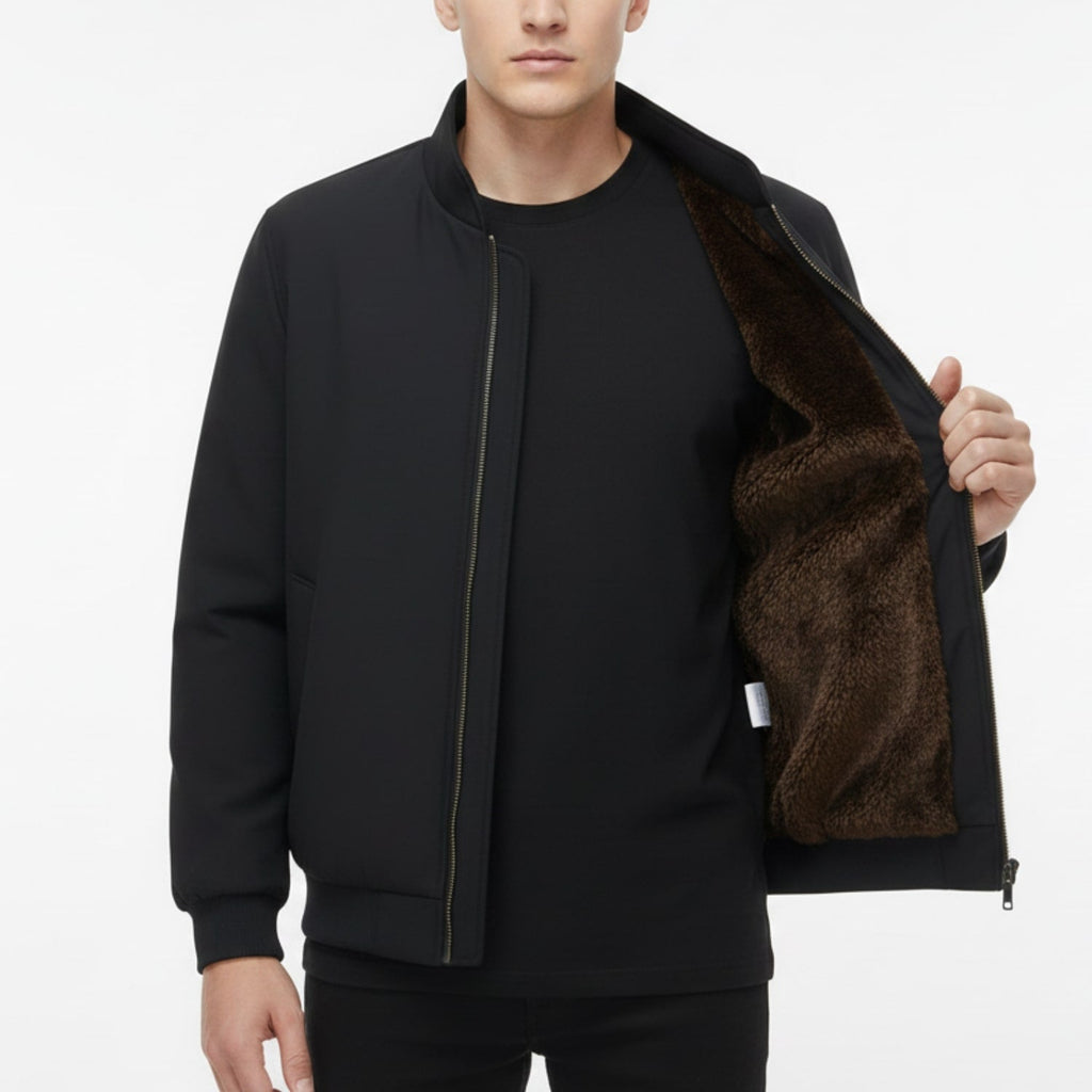 Cédric Men’s Waterproof Winter Jacket – Thermal Fleece Lining with Wind-Resistant Shell