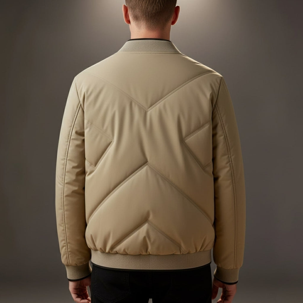 Jasper Men’s Bomber Jacket – Insulated Lightweight Jacket with Weather-Resistant Shell