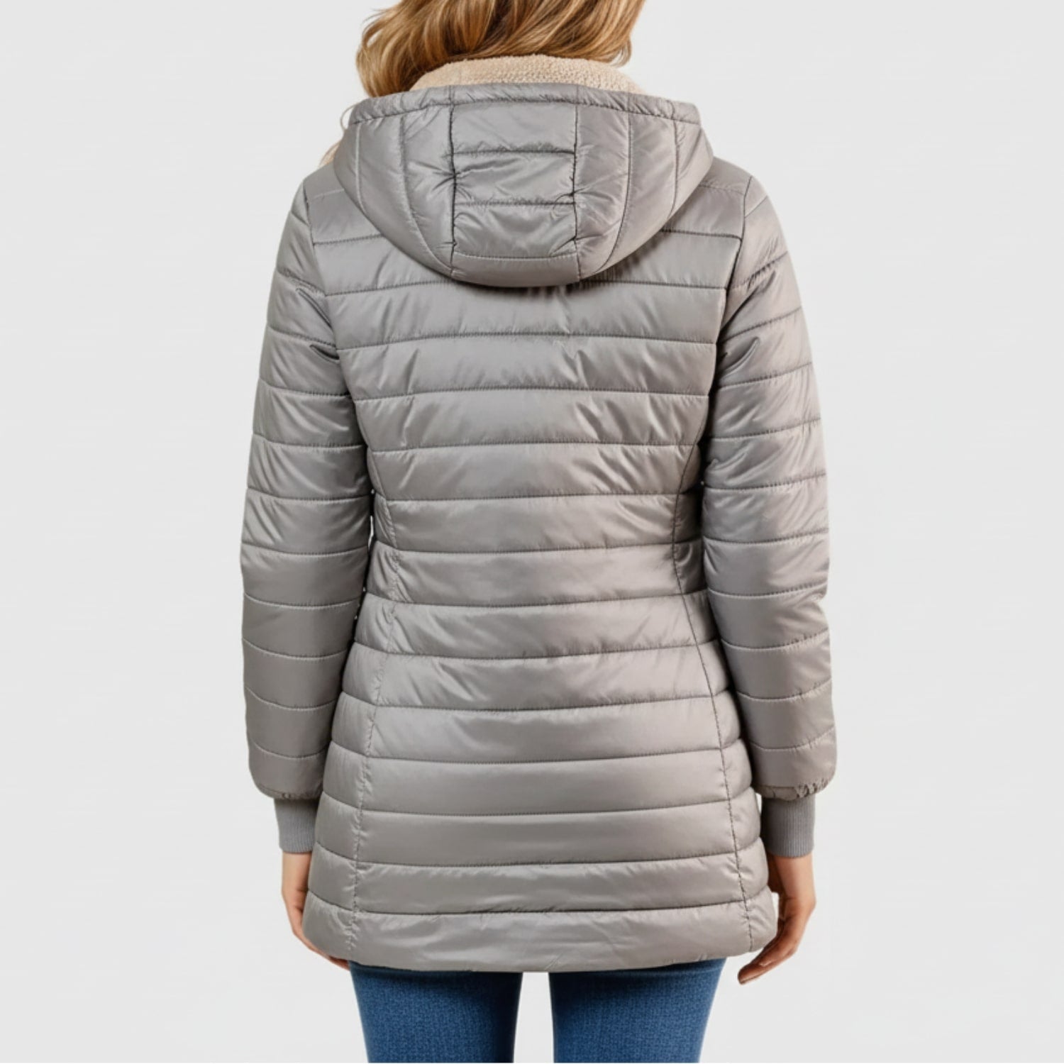 Anastasia Women’s Puffer Jacket – Long Waterproof Quilted Coat for Winter Warmth