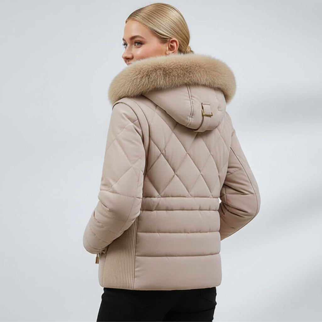 Isla Women's Puffer Jacket – Insulated Thermal Quilted Winter Jacket