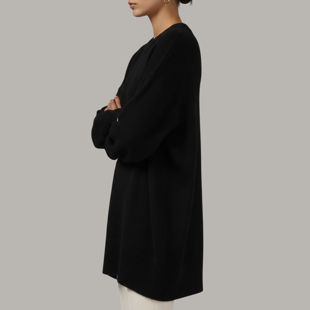 Bianca Women’s Knit Sweater – Soft Luxe Oversized Pullover