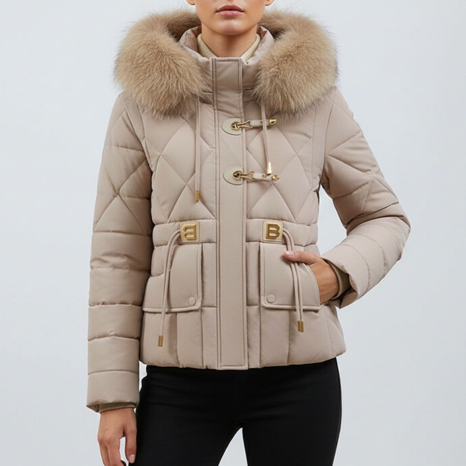 Isla Women's Puffer Jacket – Insulated Thermal Quilted Winter Jacket