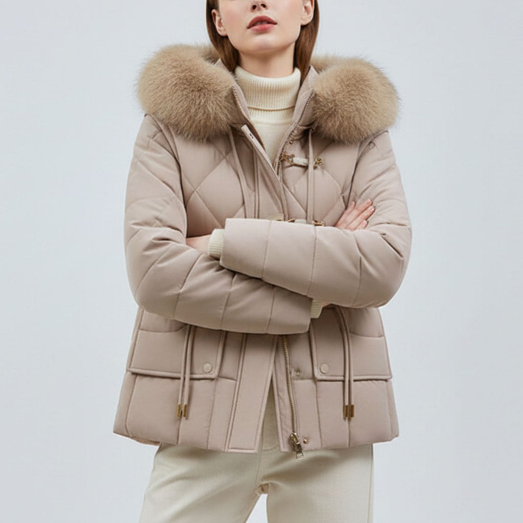 Isla Women's Puffer Jacket – Insulated Thermal Quilted Winter Jacket