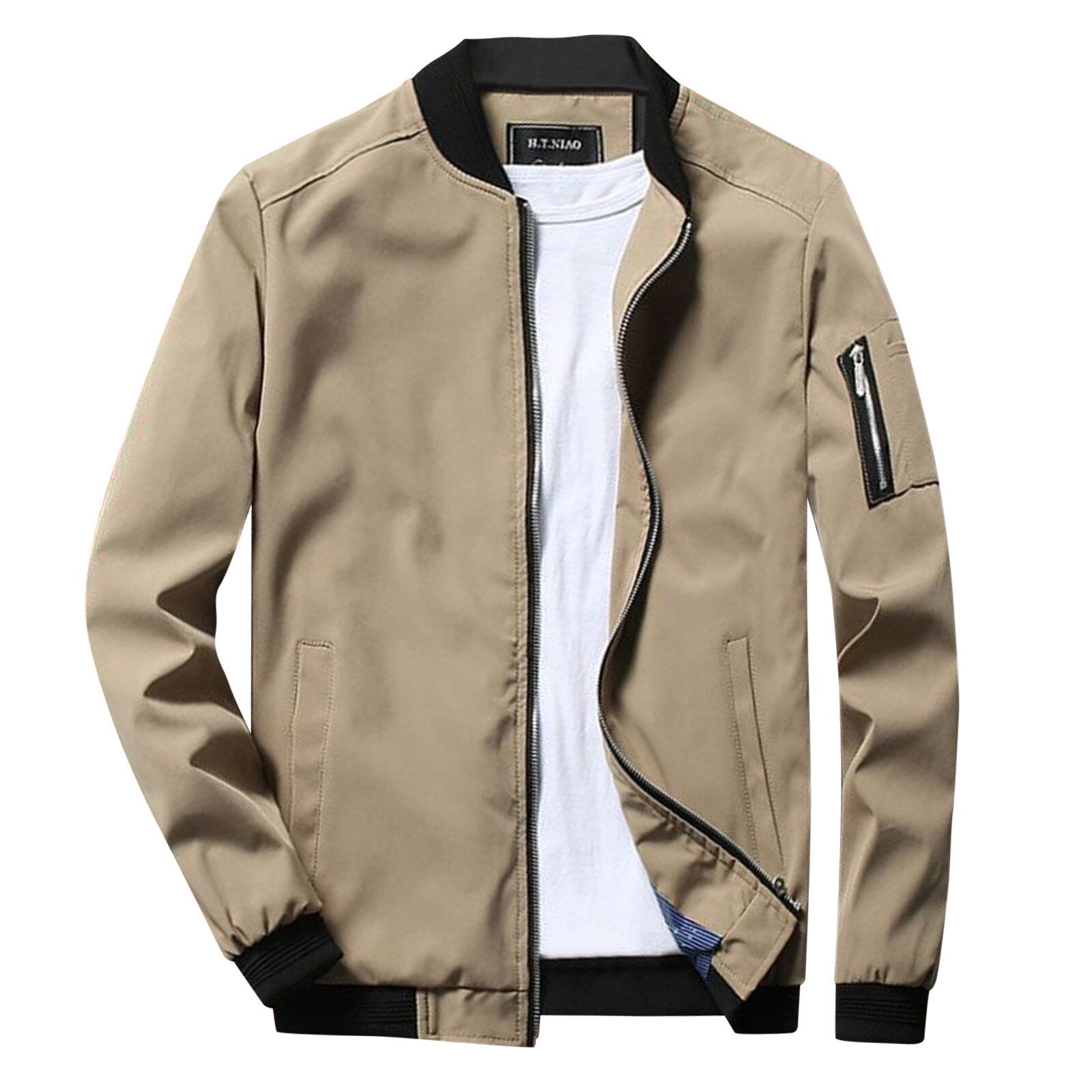 Joris | Zip-Up Bomber Jacket for Comfortable Fit