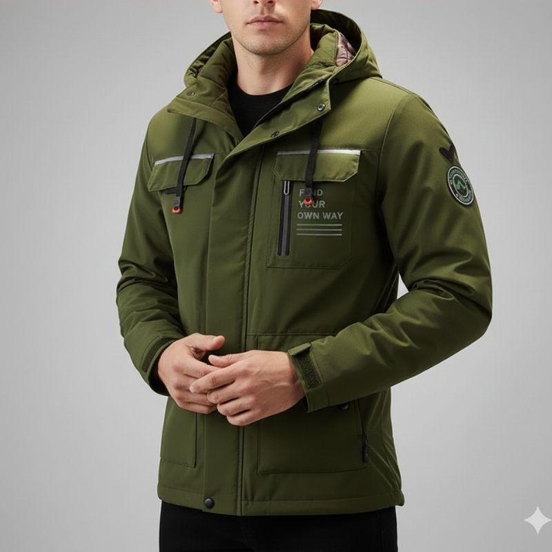 Mads Men’s Winter Jacket – Weather-Resistant High-Density Explorer Coat