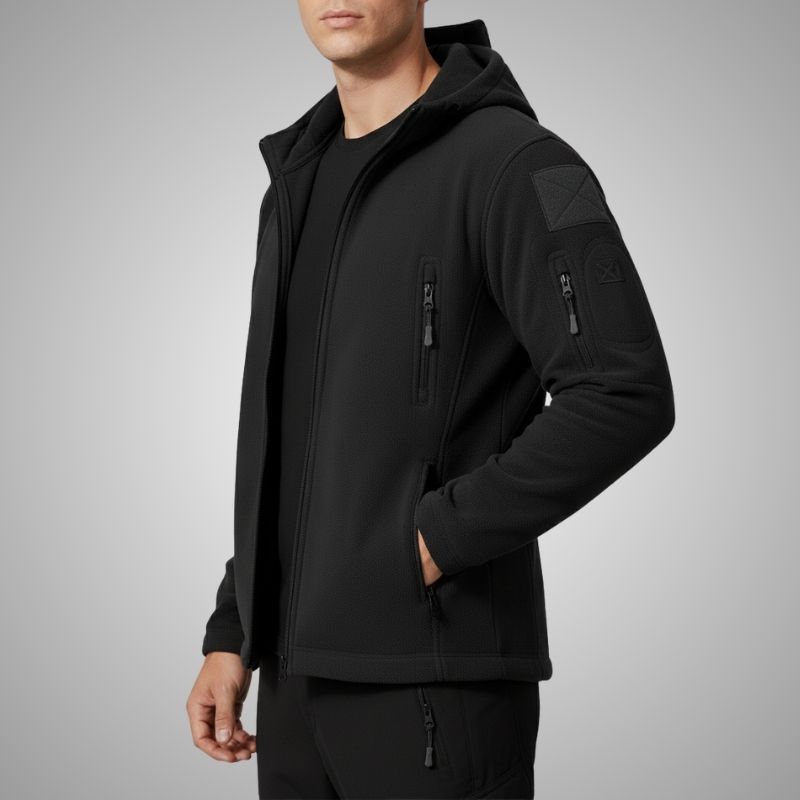 Gael Men’s Fleece Jacket – Windproof Thermal Fleece Jacket for Outdoor Wear
