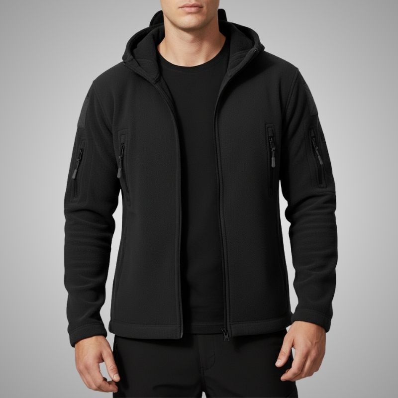 Gael Men’s Fleece Jacket – Windproof Thermal Fleece Jacket for Outdoor Wear