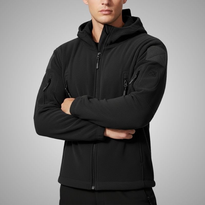 Gael Men’s Fleece Jacket – Windproof Thermal Fleece Jacket for Outdoor Wear