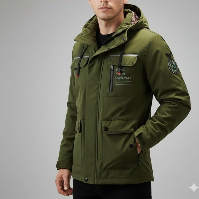 Mads Men’s Winter Jacket – Weather-Resistant High-Density Explorer Coat