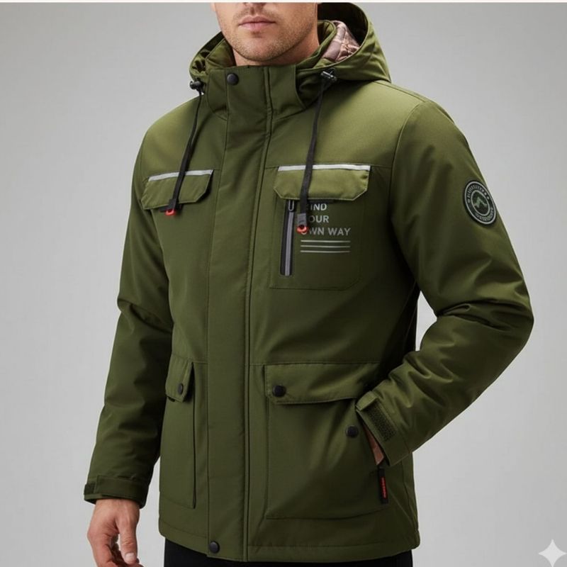 Mads Men’s Winter Jacket – Weather-Resistant High-Density Explorer Coat