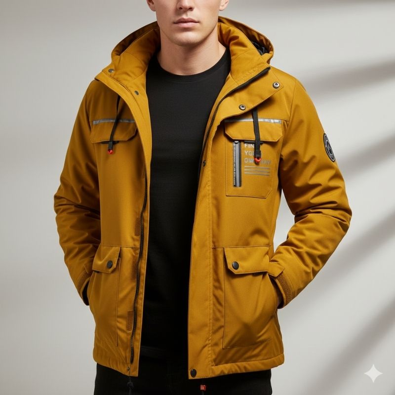 Mads Men’s Winter Jacket – Weather-Resistant High-Density Explorer Coat