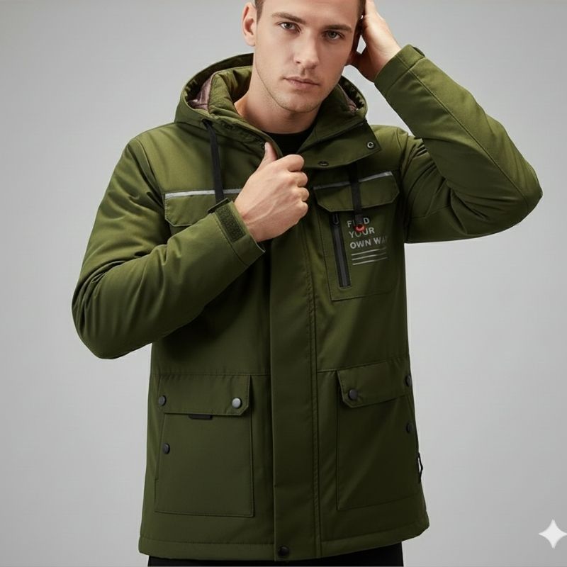 Mads Men’s Winter Jacket – Weather-Resistant High-Density Explorer Coat