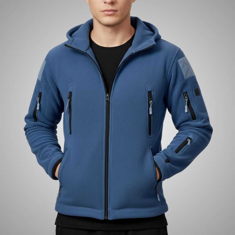 Gael Men’s Fleece Jacket – Windproof Thermal Fleece Jacket for Outdoor Wear