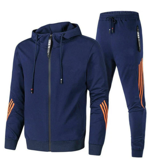 Noah | Men's Two-Piece Tracksuit - Stylish Zip-Up Sporty