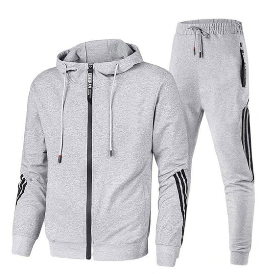 Noah | Men's Two-Piece Tracksuit - Stylish Zip-Up Sporty