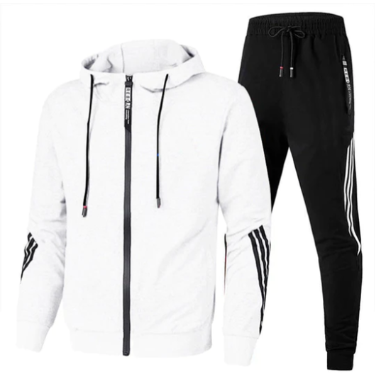 Noah | Men's Two-Piece Tracksuit - Stylish Zip-Up Sporty