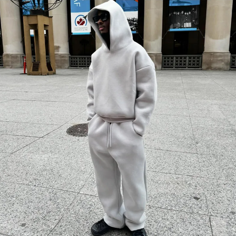 Mason | Men’s Minimal Hooded Sweater Set