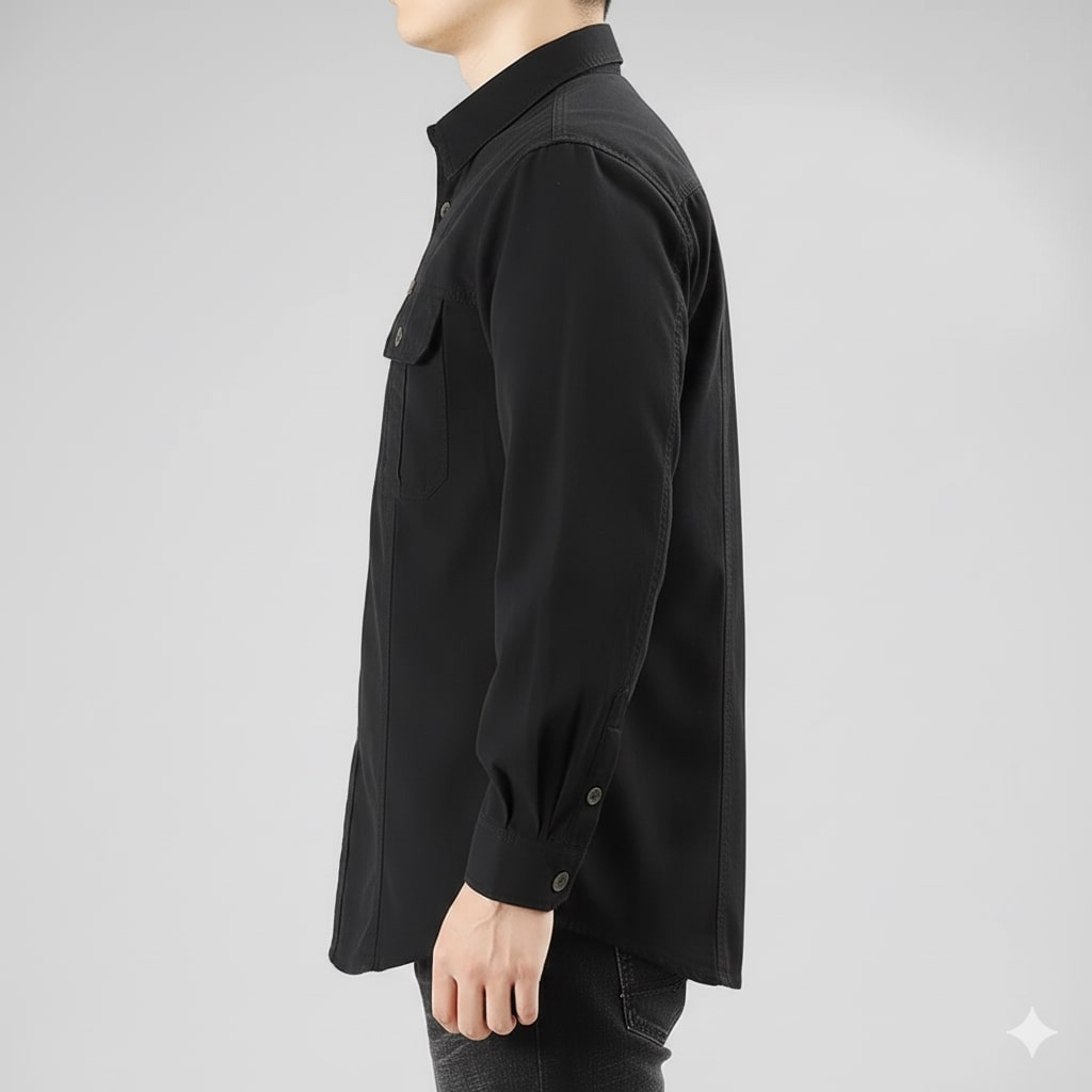 Boris Men’s Long Sleeve Shirt – Durable Cotton Shirt for Everyday Adventures