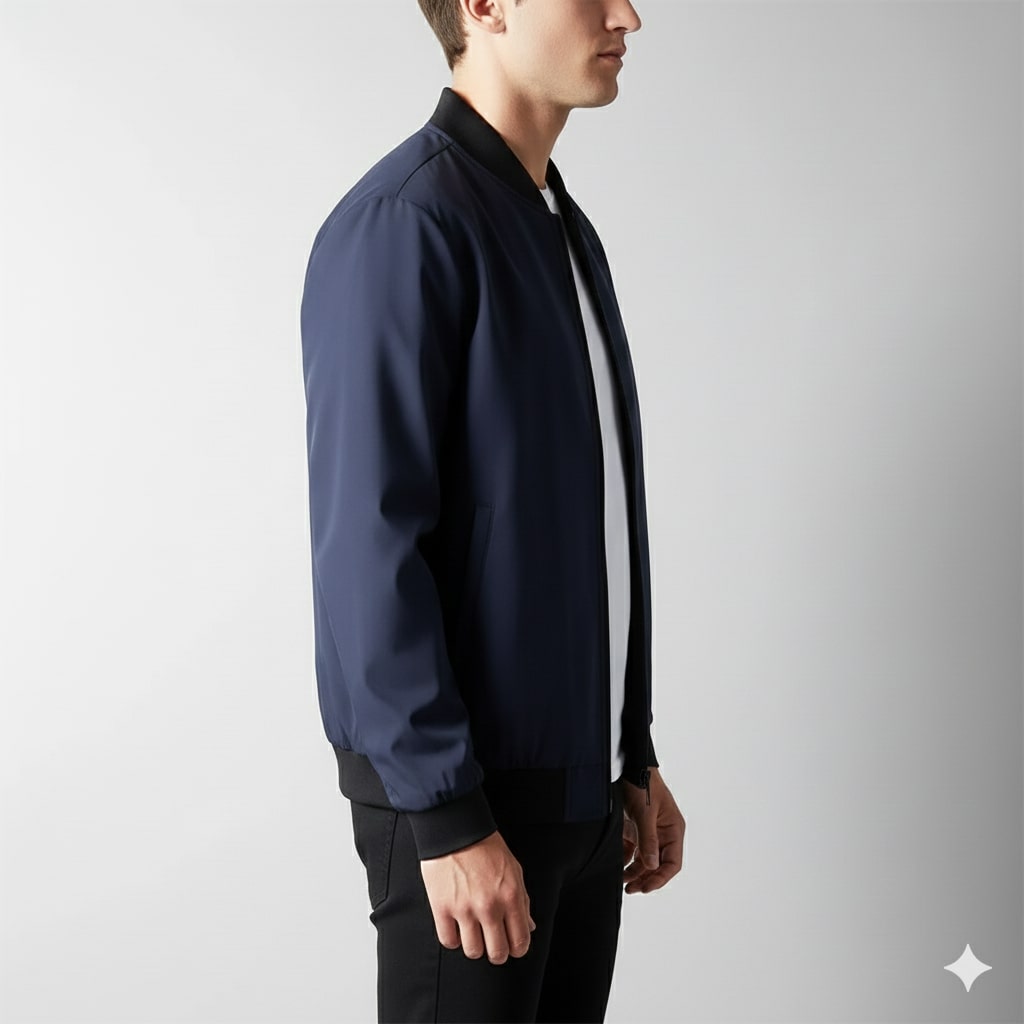 Arda Men’s Bomber Jacket – Wind-Resistant Softshell Lightweight Jacket