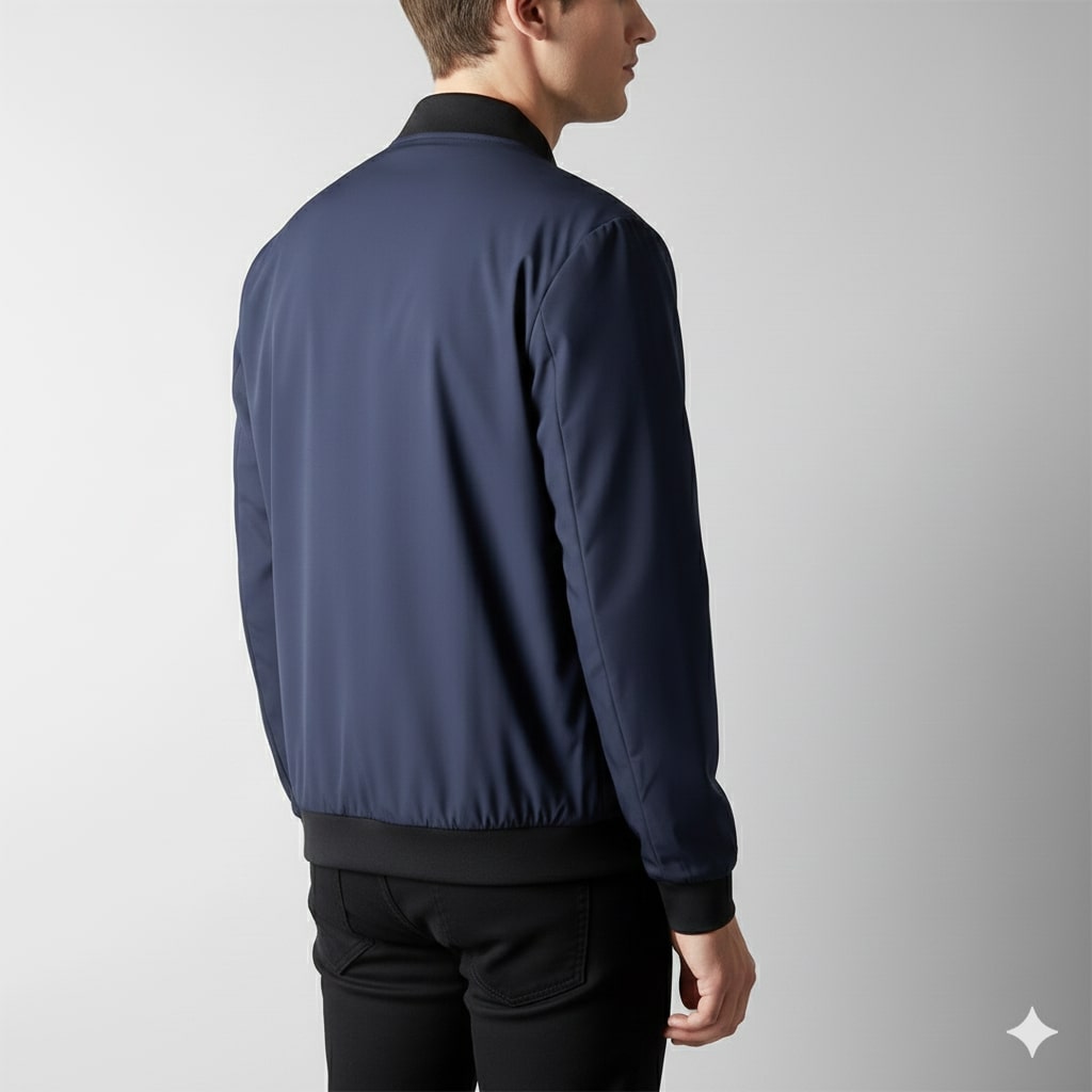 Arda Men’s Bomber Jacket – Wind-Resistant Softshell Lightweight Jacket