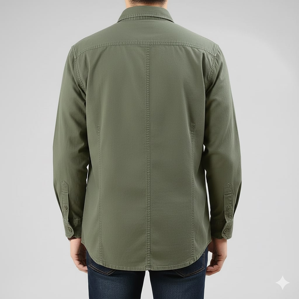 Boris Men’s Long Sleeve Shirt – Durable Cotton Shirt for Everyday Adventures