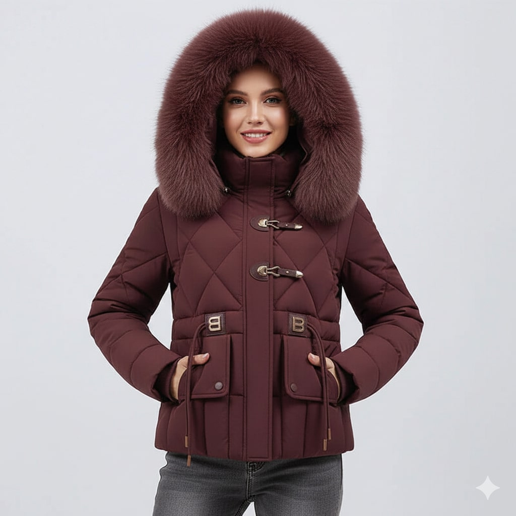 Isla Women's Puffer Jacket – Insulated Thermal Quilted Winter Jacket
