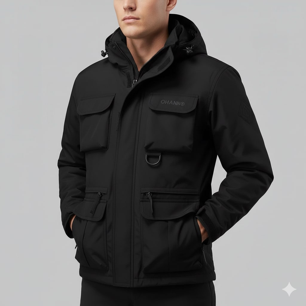 Joris Men’s Jacket – Military Style Winter Jacket with Rugged Structured Fit