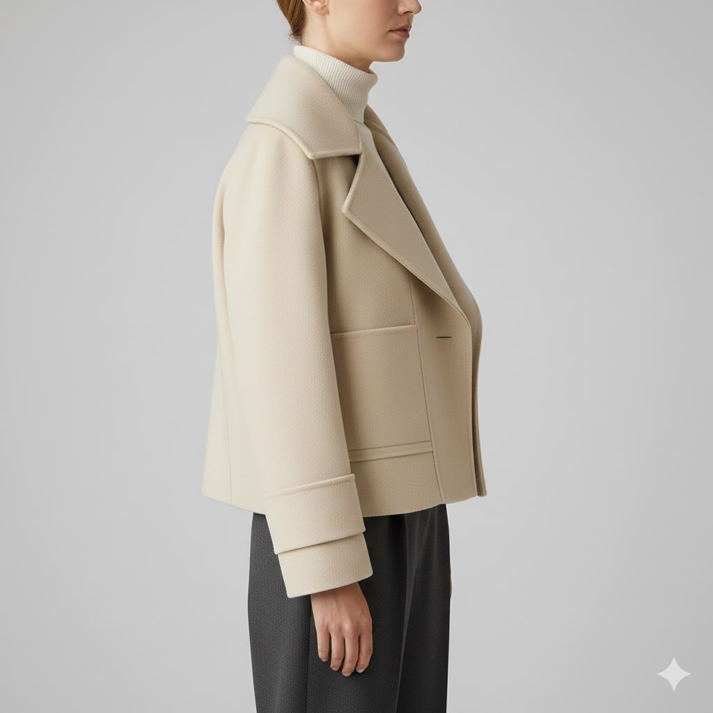 Milena Crop Wool Jacket