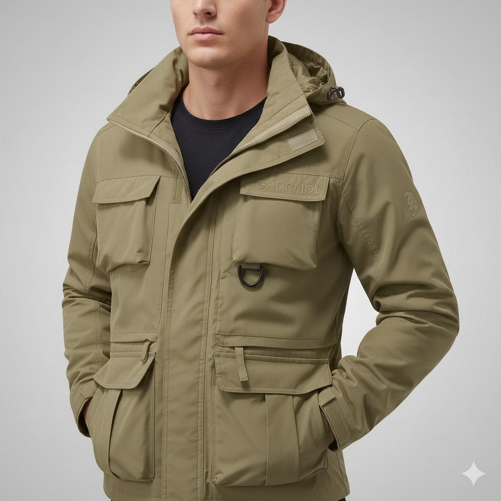 Joris Men’s Jacket – Military Style Winter Jacket with Rugged Structured Fit