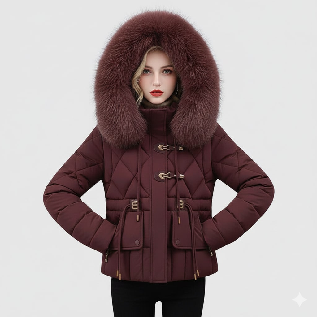 Isla Women's Puffer Jacket – Insulated Thermal Quilted Winter Jacket