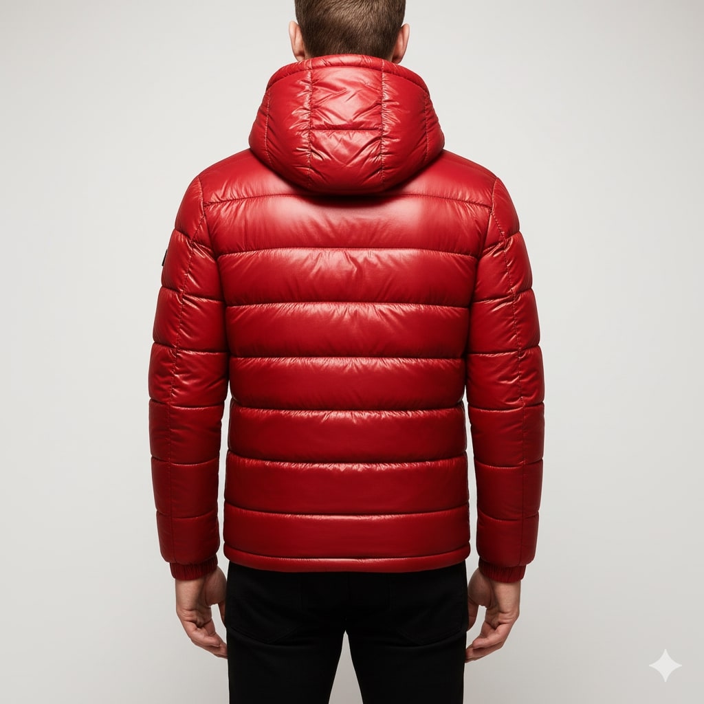Luka Men’s Quilted Jacket – Cotton-Filled Insulated Winter Puffer Jacket