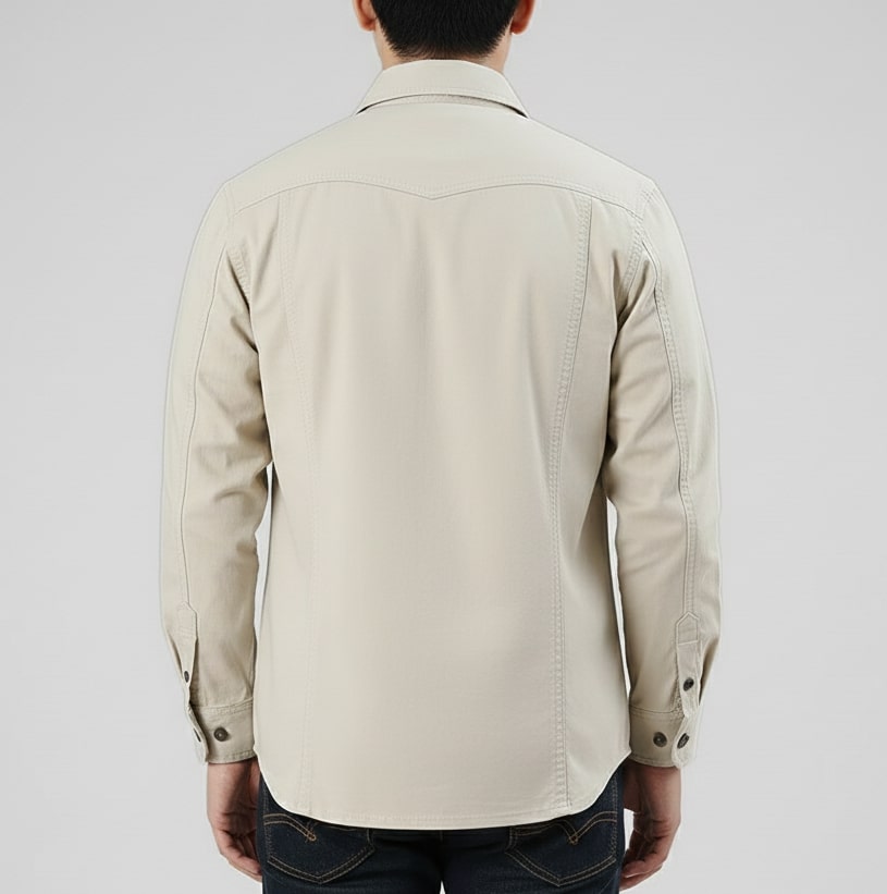 Boris Men’s Long Sleeve Shirt – Durable Cotton Shirt for Everyday Adventures